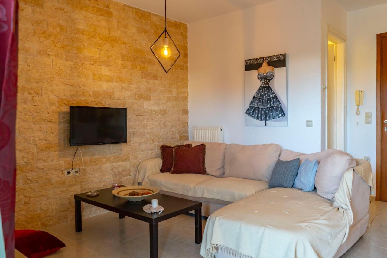 A Quiet Apartment Close To The Sea Gouves Exterior foto